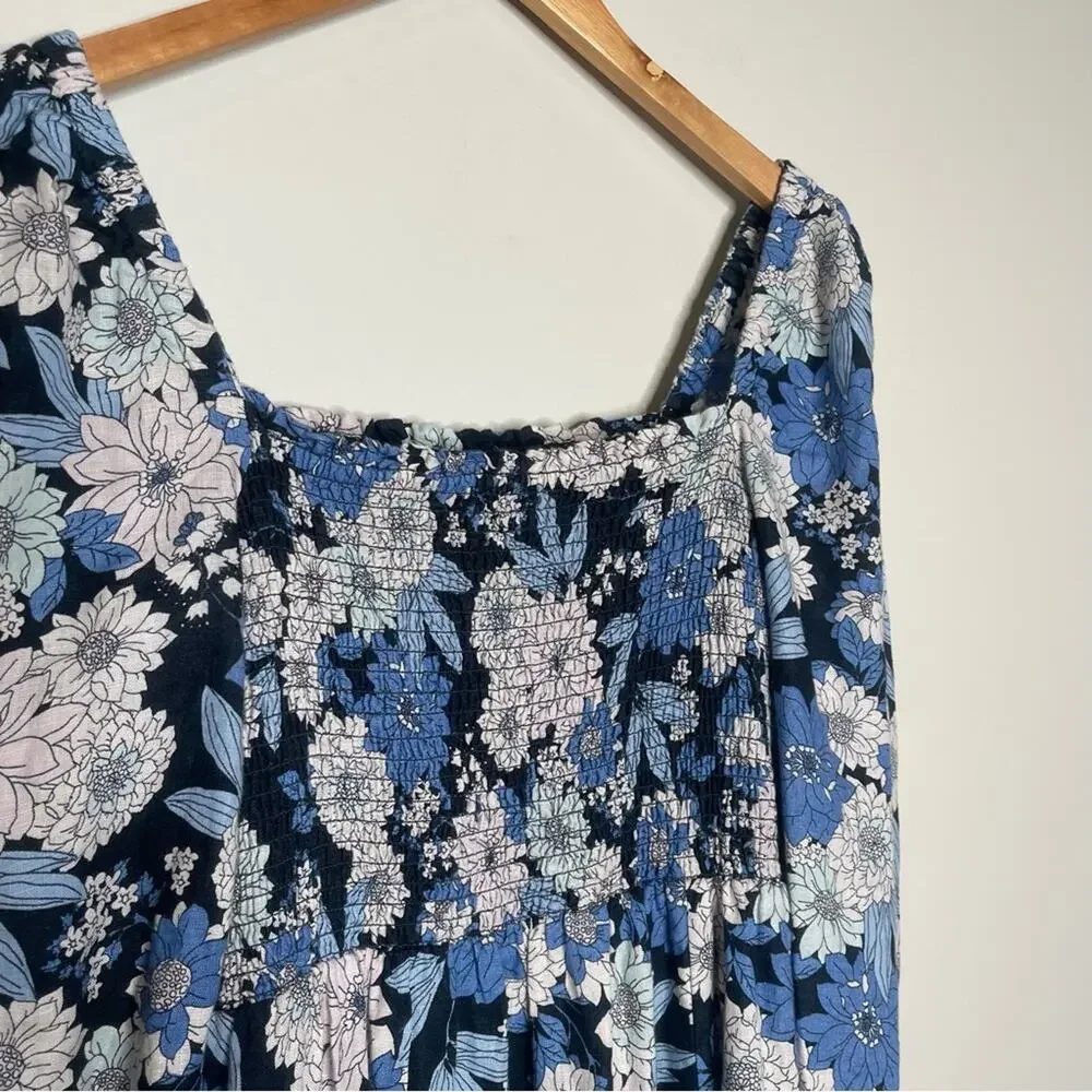 J. Crew Linen Daydream Dress in Zinnia Floral M